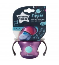 Cana Tommee Tippee First Trainer Ecomm, 150 ml, 4 luni +, Planeta mov, 1 buc